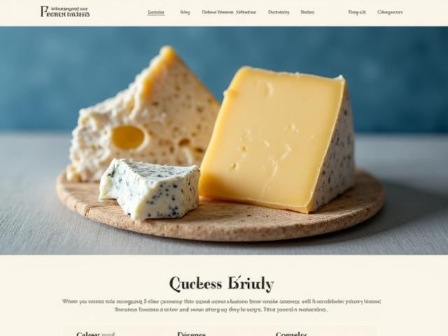 Site web La Vitrine du Fromager